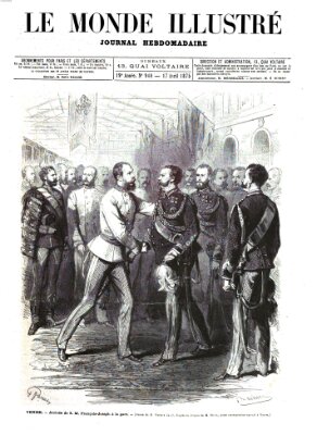 Le monde illustré Samstag 17. April 1875