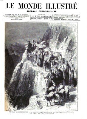 Le monde illustré Samstag 28. August 1875