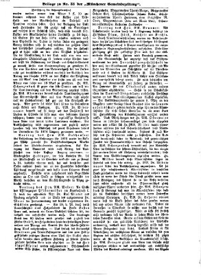 Münchener Gemeinde-Zeitung Sonntag 25. April 1875