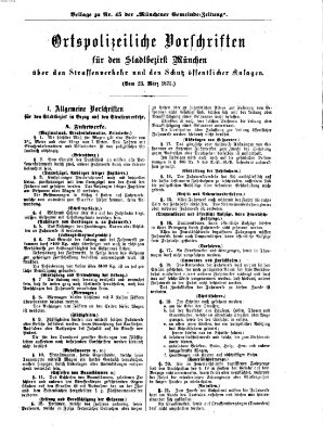 Münchener Gemeinde-Zeitung Sonntag 6. Juni 1875