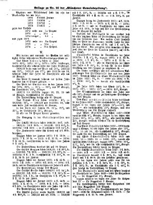 Münchener Gemeinde-Zeitung Sonntag 21. November 1875