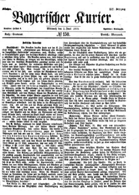 Bayerischer Kurier Mittwoch 2. Juni 1875