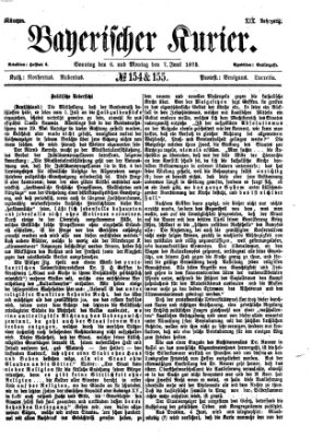 Bayerischer Kurier Montag 7. Juni 1875