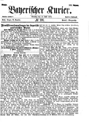 Bayerischer Kurier Dienstag 13. Juli 1875