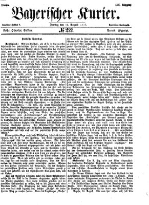 Bayerischer Kurier Freitag 13. August 1875