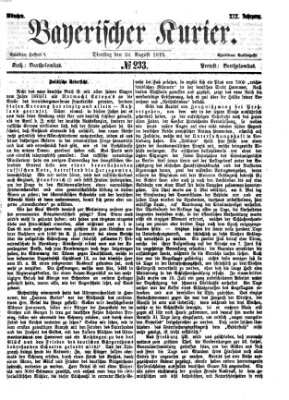 Bayerischer Kurier Dienstag 24. August 1875