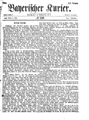 Bayerischer Kurier Freitag 10. September 1875