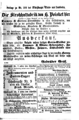 Würzburger Stadt- und Landbote Donnerstag 6. Mai 1875