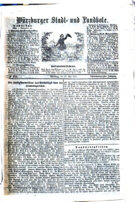 Würzburger Stadt- und Landbote Montag 10. Mai 1875