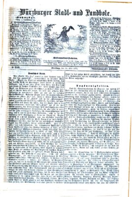 Würzburger Stadt- und Landbote Freitag 14. Mai 1875