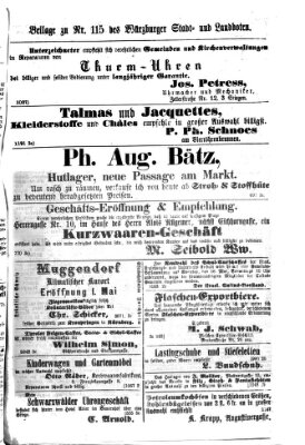 Würzburger Stadt- und Landbote Freitag 14. Mai 1875