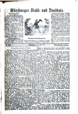 Würzburger Stadt- und Landbote Dienstag 18. Mai 1875