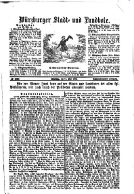 Würzburger Stadt- und Landbote Freitag 21. Mai 1875