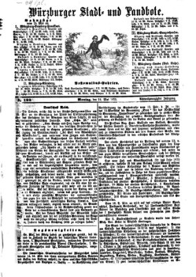 Würzburger Stadt- und Landbote Montag 24. Mai 1875