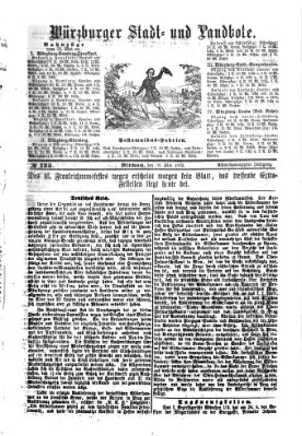 Würzburger Stadt- und Landbote Mittwoch 26. Mai 1875