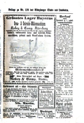 Würzburger Stadt- und Landbote Montag 31. Mai 1875