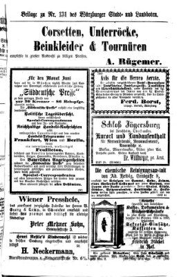 Würzburger Stadt- und Landbote Donnerstag 3. Juni 1875