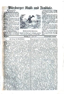 Würzburger Stadt- und Landbote Montag 7. Juni 1875