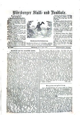 Würzburger Stadt- und Landbote Mittwoch 9. Juni 1875