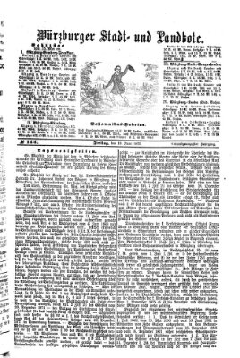 Würzburger Stadt- und Landbote Freitag 18. Juni 1875