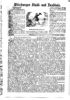 Würzburger Stadt- und Landbote Mittwoch 23. Juni 1875