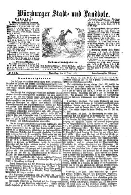 Würzburger Stadt- und Landbote Dienstag 29. Juni 1875