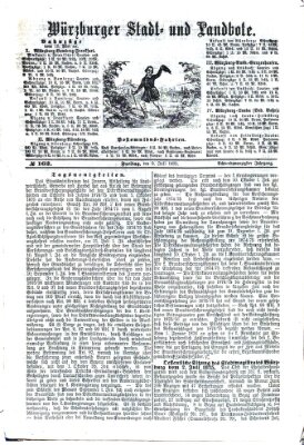 Würzburger Stadt- und Landbote Freitag 9. Juli 1875