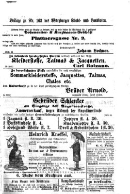 Würzburger Stadt- und Landbote Samstag 10. Juli 1875