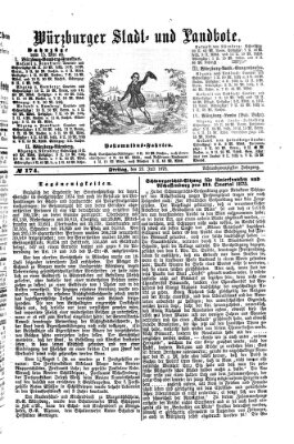 Würzburger Stadt- und Landbote Freitag 23. Juli 1875