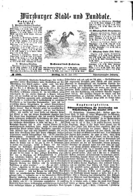 Würzburger Stadt- und Landbote Freitag 30. Juli 1875