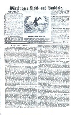 Würzburger Stadt- und Landbote Samstag 14. August 1875