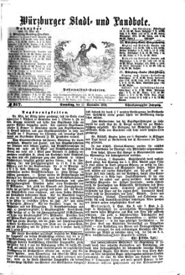 Würzburger Stadt- und Landbote Samstag 11. September 1875