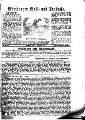 Würzburger Stadt- und Landbote Montag 20. September 1875