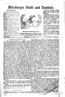 Würzburger Stadt- und Landbote Montag 4. Oktober 1875