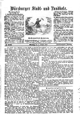 Würzburger Stadt- und Landbote Montag 11. Oktober 1875