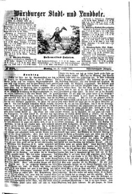 Würzburger Stadt- und Landbote Montag 18. Oktober 1875