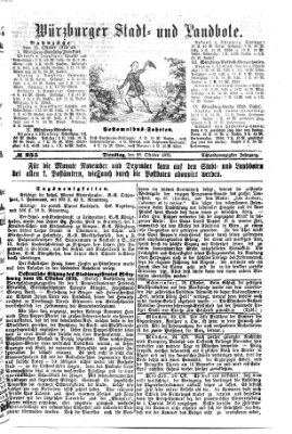 Würzburger Stadt- und Landbote Dienstag 26. Oktober 1875