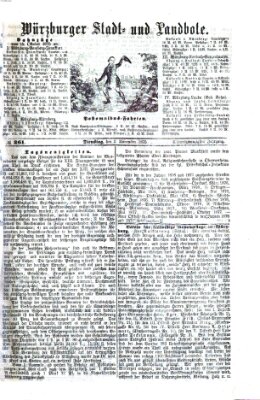 Würzburger Stadt- und Landbote Dienstag 2. November 1875