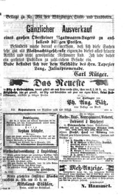 Würzburger Stadt- und Landbote Freitag 5. November 1875