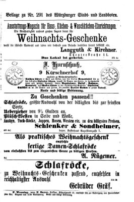 Würzburger Stadt- und Landbote Dienstag 7. Dezember 1875