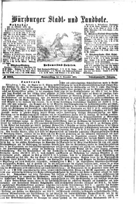 Würzburger Stadt- und Landbote Donnerstag 9. Dezember 1875