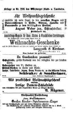 Würzburger Stadt- und Landbote Montag 13. Dezember 1875