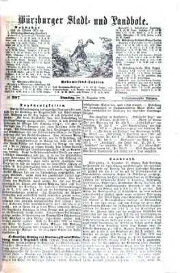 Würzburger Stadt- und Landbote Dienstag 14. Dezember 1875