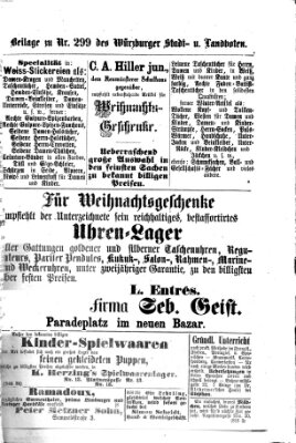 Würzburger Stadt- und Landbote Donnerstag 16. Dezember 1875