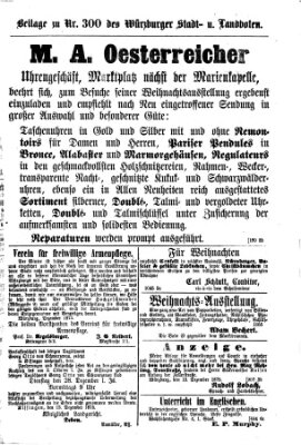 Würzburger Stadt- und Landbote Freitag 17. Dezember 1875