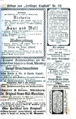 Freisinger Tagblatt (Freisinger Wochenblatt) Dienstag 13. April 1875