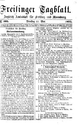 Freisinger Tagblatt (Freisinger Wochenblatt) Dienstag 11. Mai 1875