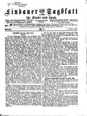 Lindauer Tagblatt für Stadt und Land Sonntag 3. Januar 1875