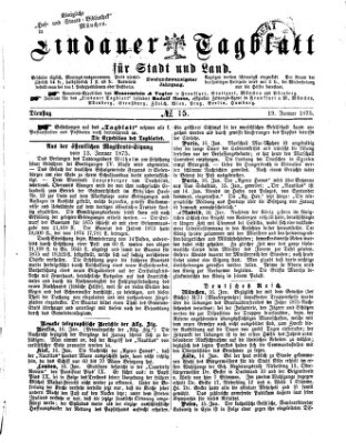 Lindauer Tagblatt für Stadt und Land Dienstag 19. Januar 1875