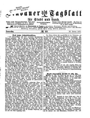 Lindauer Tagblatt für Stadt und Land Donnerstag 28. Januar 1875